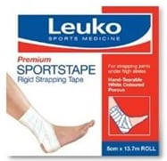 Leuko Premium Sports Tape Rigid Strapping Tape Elastoplast Sport